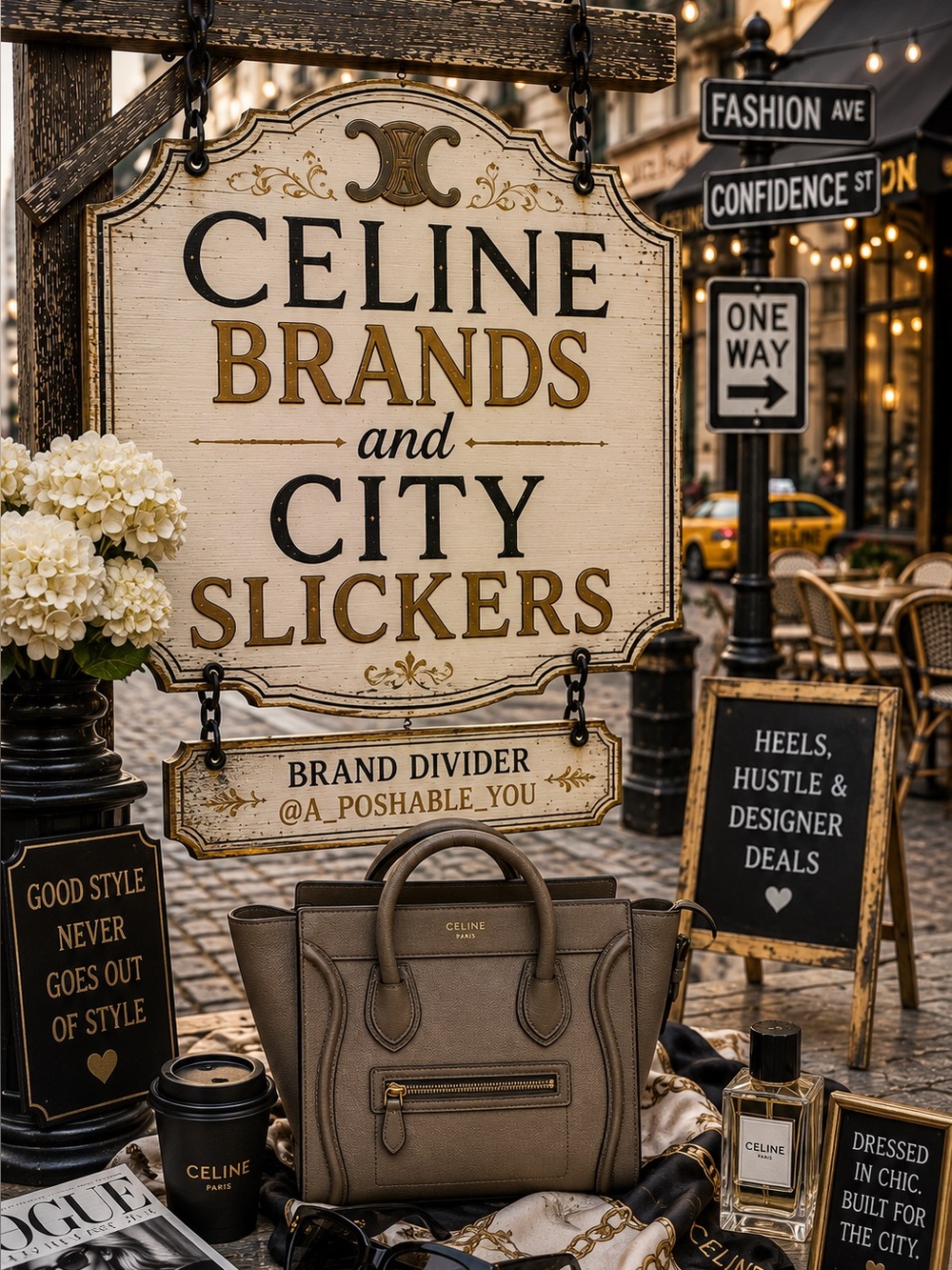 Celine Brand Section Divider